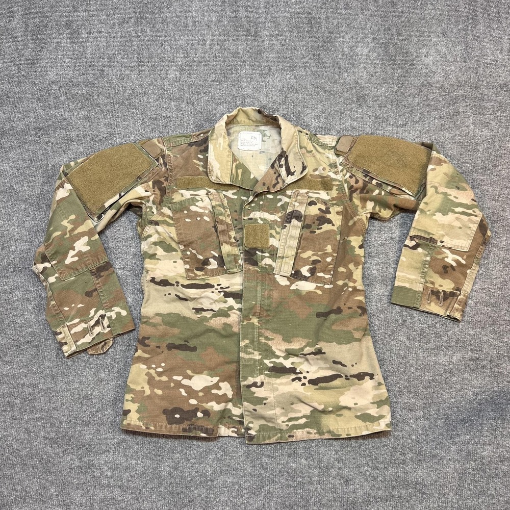 US Army ACU Jacket Womens 2XS Multicam Uniform Coat Field 30 Short OCP Camo